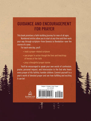 Barbour Publishing, Inc. - 365 Encouraging Prayers for Men - Bawston & Tucker - 