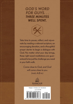 Barbour Publishing, Inc. - God's Word for Guys : 3 - Minute Daily Devotions - Bawston & Tucker - 