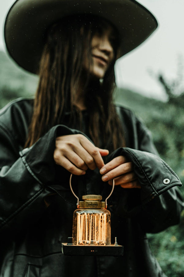 Barebones - Block Tower Lantern - Bawston & Tucker - 