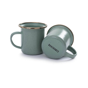 Barebones - Enamel Espresso Cup (Set of 2) - Bawston & Tucker - 