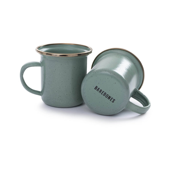 Barebones - Enamel Espresso Cup (Set of 2) - Bawston & Tucker - 