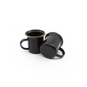 Barebones - Enamel Espresso Cup (Set of 2) - Bawston & Tucker - 
