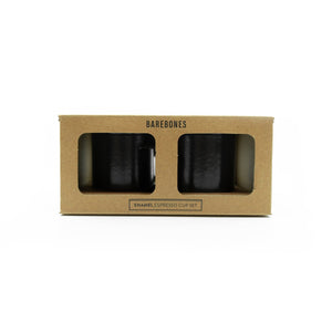 Barebones - Enamel Espresso Cup (Set of 2) - Bawston & Tucker - 