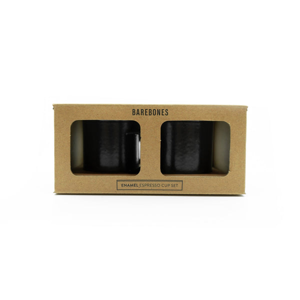 Barebones - Enamel Espresso Cup (Set of 2) - Bawston & Tucker - 