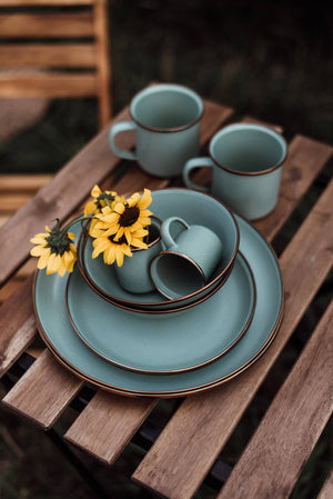 Barebones - Enamel Espresso Cup (Set of 2) - Bawston & Tucker - 