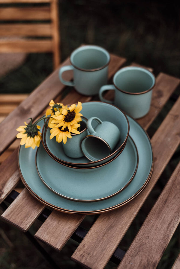 Barebones - Enamel Espresso Cup (Set of 2) - Bawston & Tucker - 