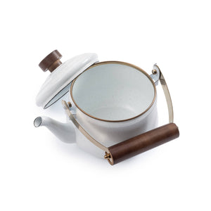 Barebones - Enamel Teapot - Bawston & Tucker - 