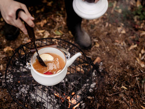 Barebones - Enamel Teapot - Bawston & Tucker - 