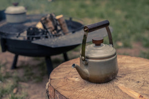 Barebones - Enamel Teapot - Bawston & Tucker - 
