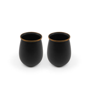 Barebones - Enamel Tumblers (Set of 2) - Bawston & Tucker - 