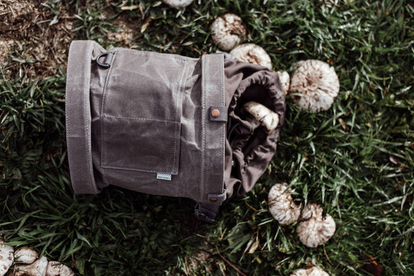 Barebones - Foraging Bag - Waxed Canvas, Multi - Use - Bawston & Tucker - 
