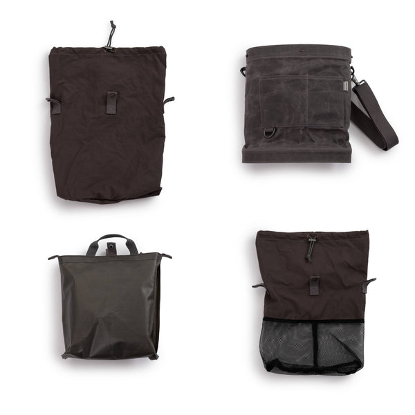 Barebones - Foraging Bag - Waxed Canvas, Multi - Use - Bawston & Tucker - 