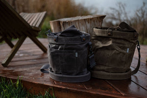 Barebones - Foraging Bag - Waxed Canvas, Multi - Use - Bawston & Tucker - 