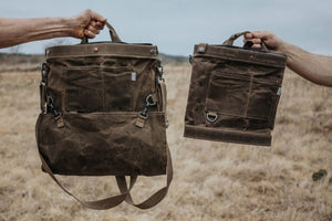 Barebones - Foraging Bag - Waxed Canvas, Multi - Use - Bawston & Tucker - 