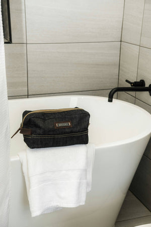 Barebones - Neelum 3L Dopp Kit - Denim - Bawston & Tucker - 