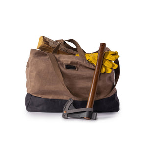 Barebones - Neelum 40L Giant Tote - Waxed Canvas Bag - Bawston & Tucker - 