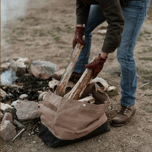 Barebones - Neelum 40L Giant Tote - Waxed Canvas Bag - Bawston & Tucker - 
