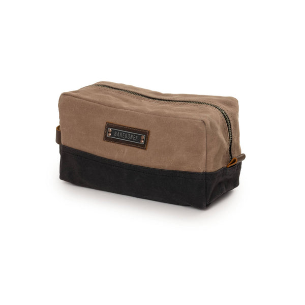 Barebones - Neelum Dopp Kit Bag 3L - Waxed Canvas Bag - Bawston & Tucker - 