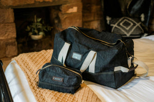 Barebones - Neelum Duffel Bag - Denim - Bawston & Tucker - 