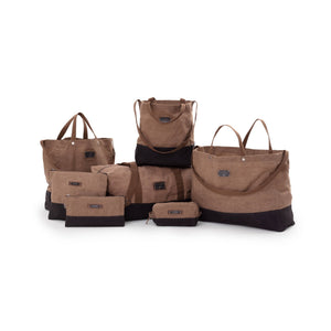 Barebones - Neelum Market Tote Bag - Waxed Canvas Bag - Bawston & Tucker - 