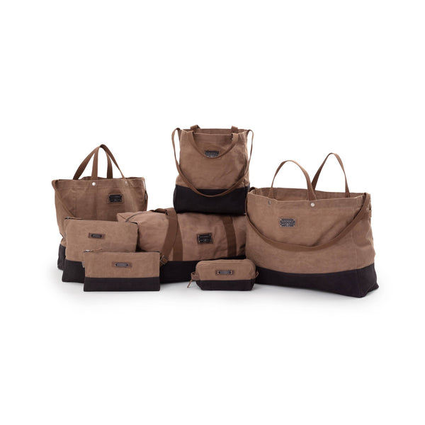 Barebones - Neelum Market Tote Bag - Waxed Canvas Bag - Bawston & Tucker - 
