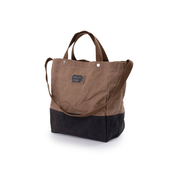 Barebones - Neelum Market Tote Bag - Waxed Canvas Bag - Bawston & Tucker - 