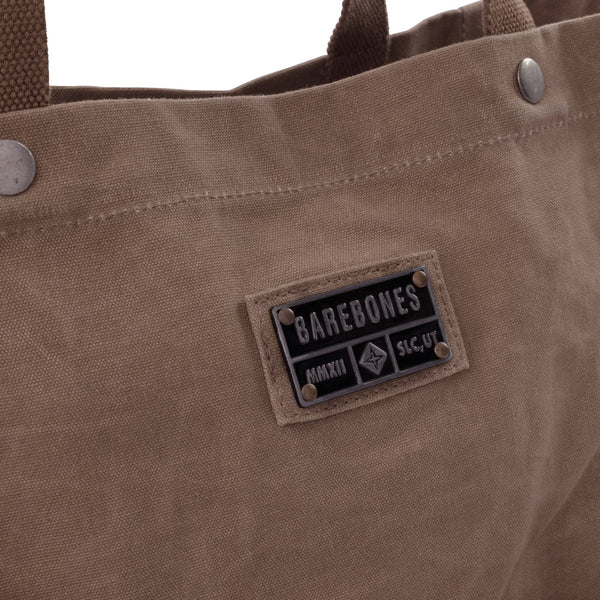 Barebones - Neelum Market Tote Bag - Waxed Canvas Bag - Bawston & Tucker - 