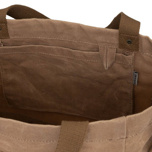 Barebones - Neelum Oversized Tote Bag - Waxed Canvas Bag - Bawston & Tucker - 