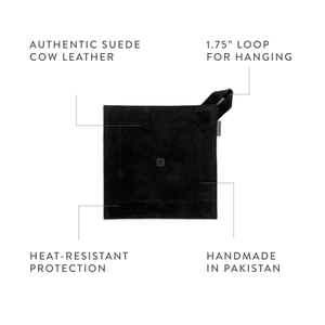 Barebones - Suede Leather Hot Pads - Bawston & Tucker - 