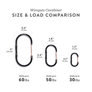 Barebones - Wiregate Carabiner - Bawston & Tucker - 