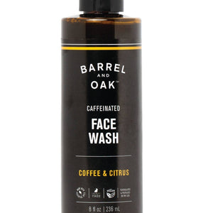 Barrel and Oak - Caffenaited Face Wash - Coffee & Citrus, 8 oz - Bawston & Tucker - 