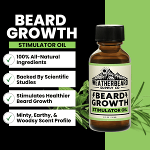 Beard Growth Stimulator Oil - Waetherbeard - Bawston & Tucker - 