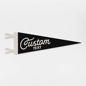 Benoit's Design Co. - Custom Heritage Name Felt Pennant - Bawston & Tucker -