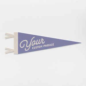Benoit's Design Co. - Custom Heritage Name Felt Pennant - Bawston & Tucker -