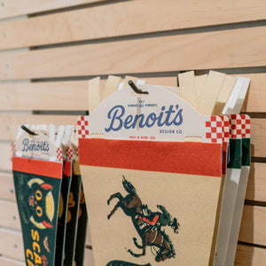 Benoit's Design Co. - Custom Heritage Name Felt Pennant - Bawston & Tucker -