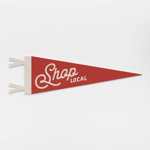 Benoit's Design Co. - Custom Heritage Name Felt Pennant - Bawston & Tucker -