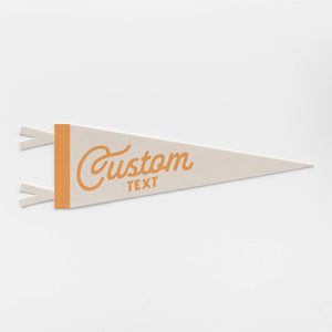 Benoit's Design Co. - Custom Heritage Name Felt Pennant - Bawston & Tucker -