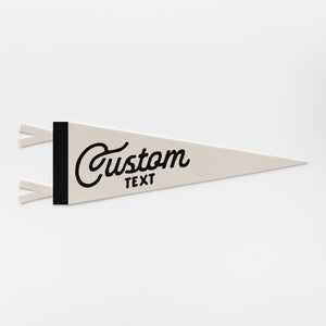 Benoit's Design Co. - Custom Heritage Name Felt Pennant - Bawston & Tucker -