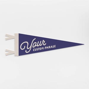 Benoit's Design Co. - Custom Heritage Name Felt Pennant - Bawston & Tucker -