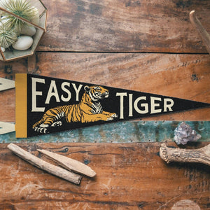 Benoit's Design Co. - Easy Tiger Felt Pennant - Bawston & Tucker - 