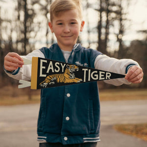 Benoit's Design Co. - Easy Tiger Felt Pennant - Bawston & Tucker - 