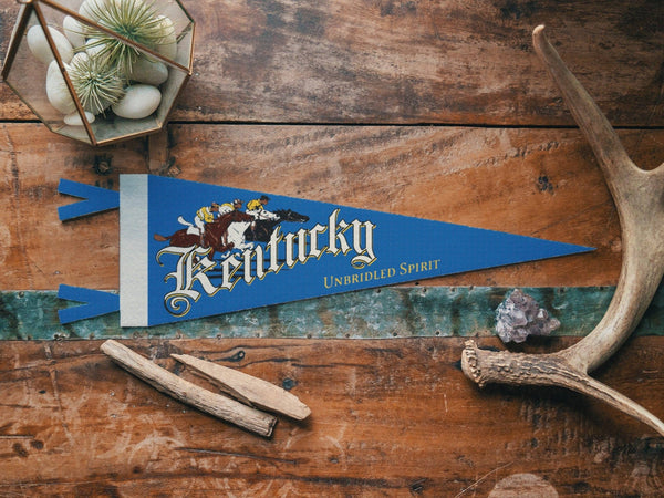 Benoit's Design Co. - Kentucky Felt Pennant - Bawston & Tucker - 