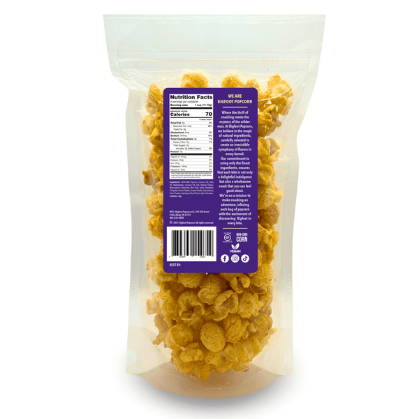 Bigfoot Popcorn - Bayou Blaze Cajun Gourmet Popcorn - Bawston & Tucker - 