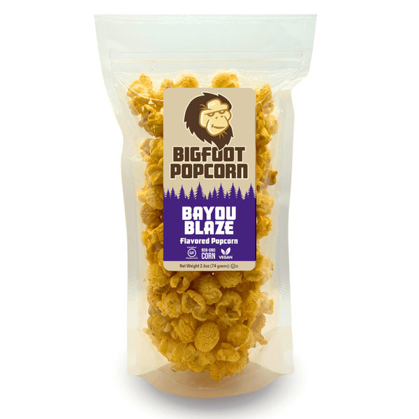 Bigfoot Popcorn - Bayou Blaze Cajun Gourmet Popcorn - Bawston & Tucker - 
