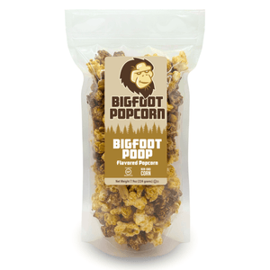 Bigfoot Popcorn - Bigfoot Poop Chocolate and Caramel Gourmet Popcorn - Bawston & Tucker - 