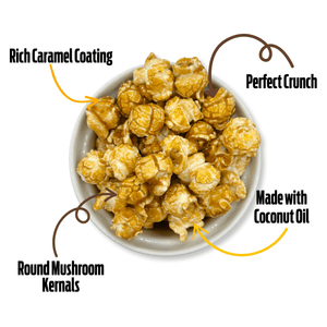 Bigfoot Popcorn - Caramel Gourmet Popcorn - Bawston & Tucker - 