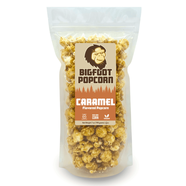 Bigfoot Popcorn - Caramel Gourmet Popcorn - Bawston & Tucker - 
