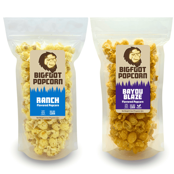 Bigfoot Popcorn - Cookies and Cream Gourmet Popcorn - Bawston & Tucker - 