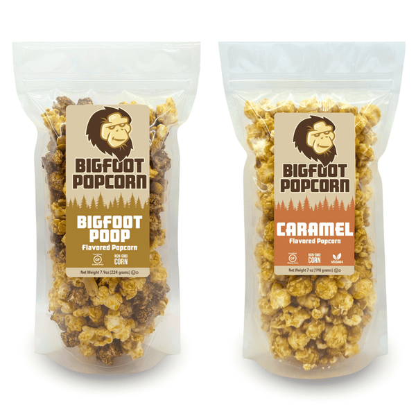 Bigfoot Popcorn - Cookies and Cream Gourmet Popcorn - Bawston & Tucker - 