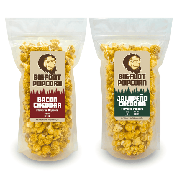 Bigfoot Popcorn - Cookies and Cream Gourmet Popcorn - Bawston & Tucker - 